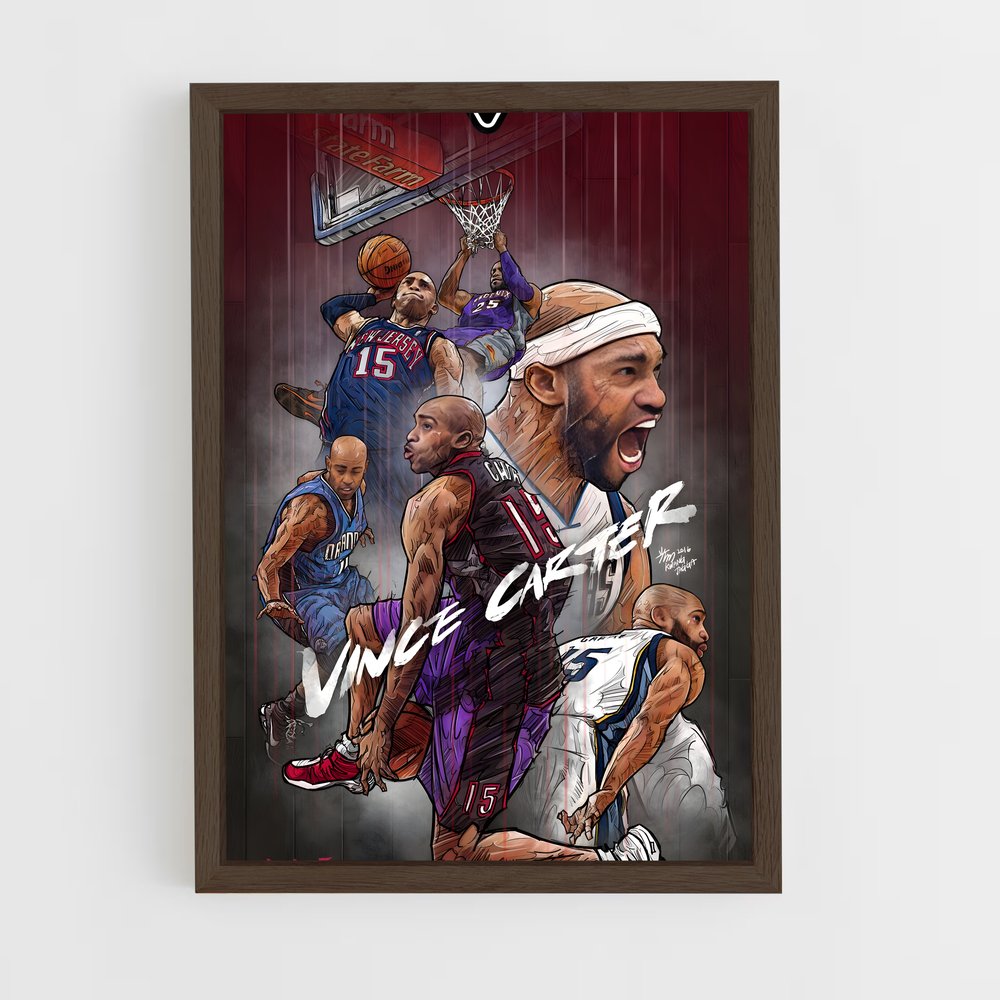 Poster Vince Carter: Le Vol Magnifique – affiche Basketball (vue 5)